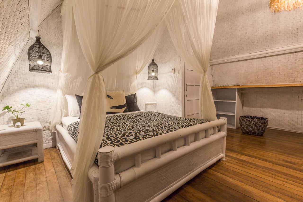 Вилла Eco Bamboo Bungalow 4 Чангу Экстерьер фото
