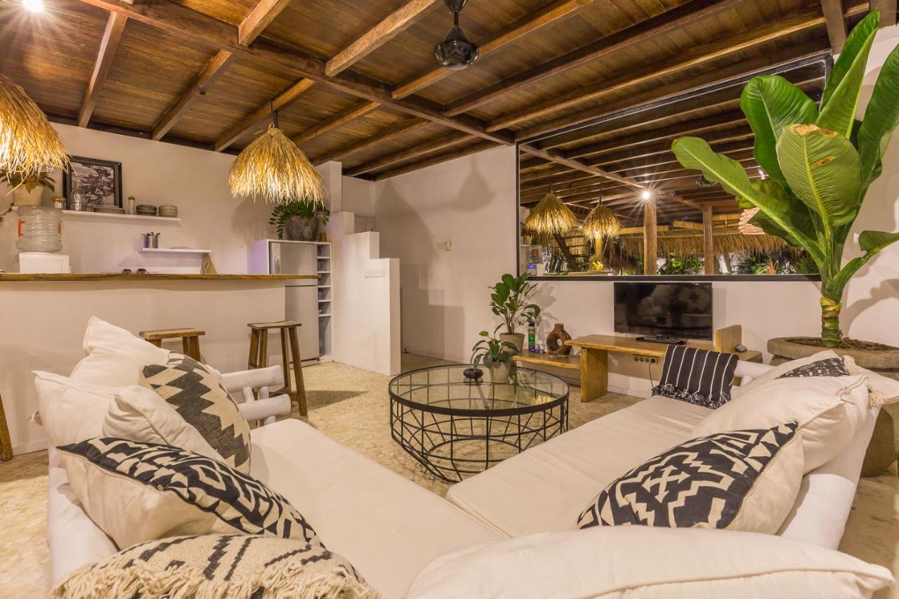 Вилла Eco Bamboo Bungalow 4 Чангу Экстерьер фото