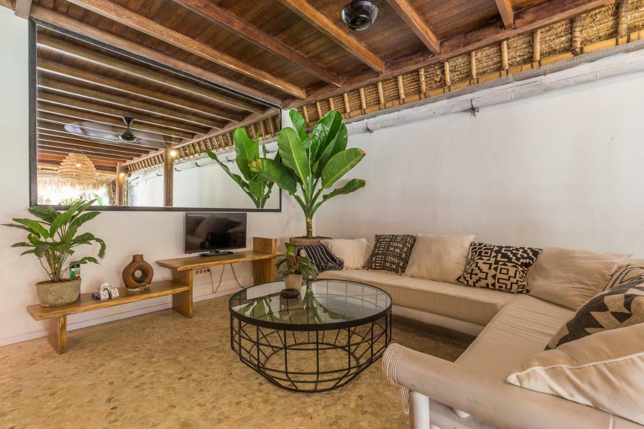 Вилла Eco Bamboo Bungalow 4 Чангу Экстерьер фото